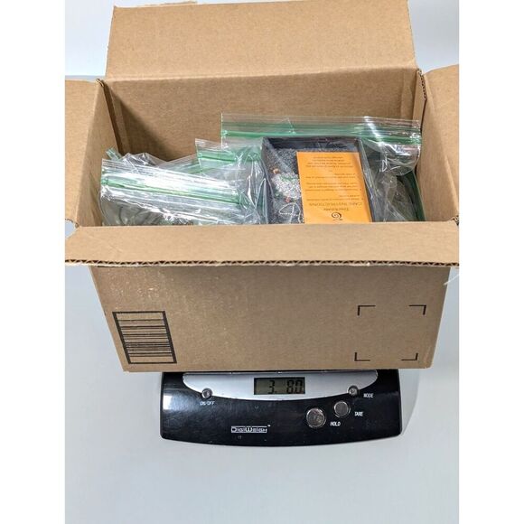 Jewelry Lot Waist Chain Bracelet Necklace Rings Brooch Jewel Chain Making Craft - Picture 12 of 12